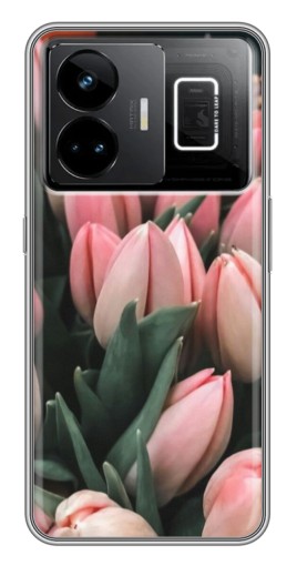 Чехол с печатью "Букет тюльпанов" для Realme GT3