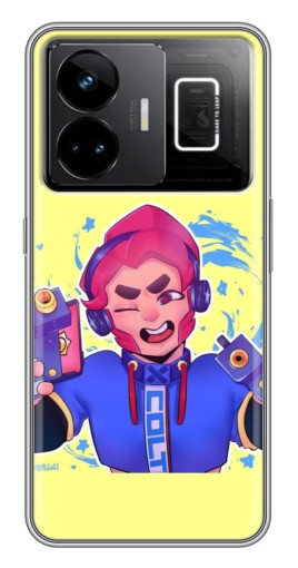 Силиконовый чехол с изображением "Colt Anime" для Realme GT3