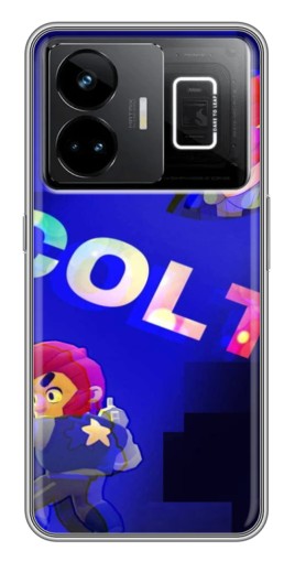 Силиконовый чехол с изображением "Colt шпион" для Realme GT3