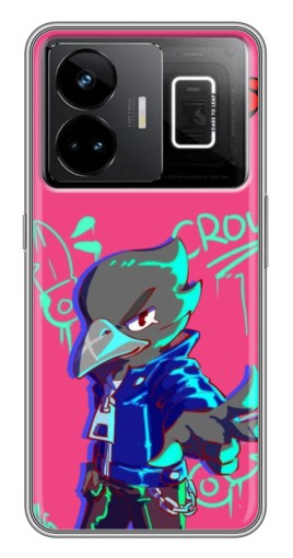 Чехол с картинкой "Crow Asassin" для Realme GT3