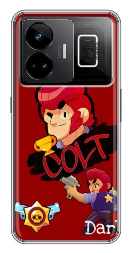 Чехол с печатью "Dark Colt" для Realme GT3