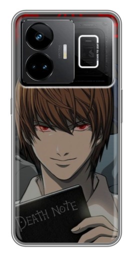 Силиконовый чехол с изображением "Death Note" для Realme GT3