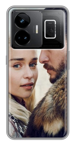 Чехол с картинкой "Дейнерис и Сноу" для Realme GT3