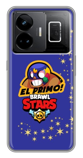 Силиконовый чехол с изображением "El Primo в маске" для Realme GT3