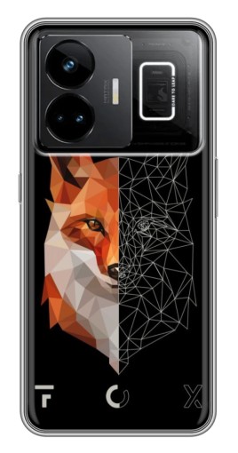 Силиконовый чехол с изображением "Fox" для Realme GT3