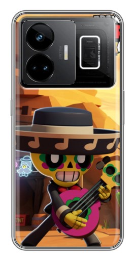 Чехол с принтом "Гитарист Poco" для Realme GT3