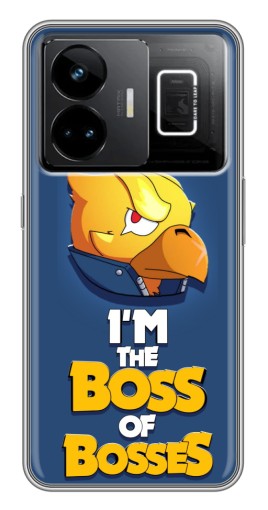 Силиконовый чехол с изображением "Gold Boss" для Realme GT3
