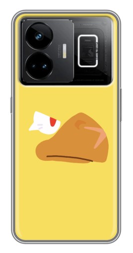 Силиконовый чехол с изображением "Gold Crow" для Realme GT3
