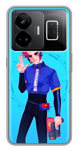 Чехол с картинкой "Гвардеец Кольт" для Realme GT3
