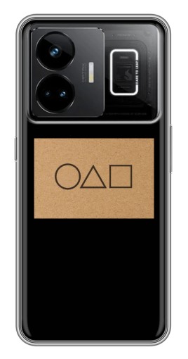 Чехол с принтом "Карточка Кальмара" для Realme GT3