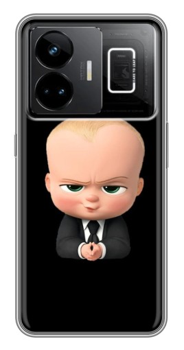 Силиконовый чехол с изображением "Хитрый Босс" для Realme GT3