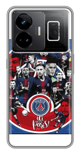 Чехол с картинкой "Команда PSG" для Realme GT3