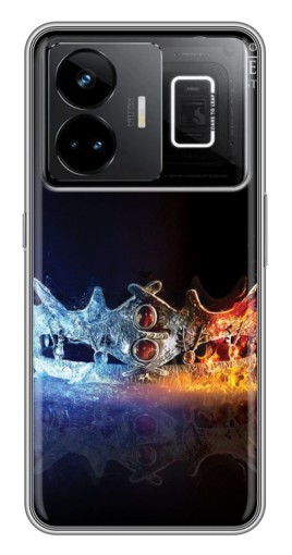 Чехол с принтом "Корона" для Realme GT3