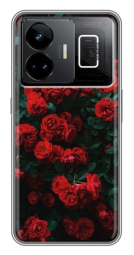 Чехол с принтом "Красные розы" для Realme GT3