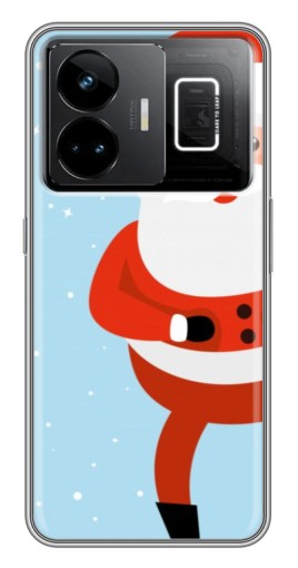 Чехол с принтом "Крутой Дед Мороз" для Realme GT3