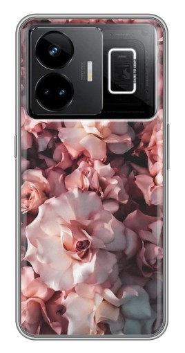 Чехол с картинкой "Куст роз" для Realme GT3
