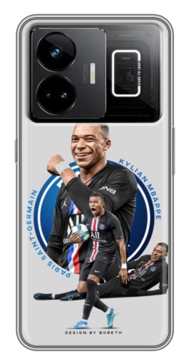 Чехол с печатью "Kylian Mbappe" для Realme GT3