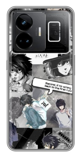 Чехол с принтом "L - Death note" для Realme GT3