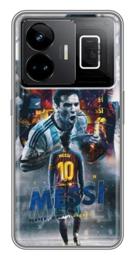 Чехол с печатью "Легендарный Месси" для Realme GT3