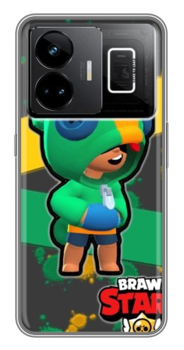 Чехол с принтом "Leon Brawl Stars" для Realme GT3