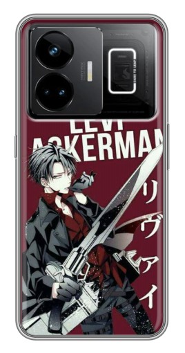 Силиконовый чехол с изображением "levi Ackerman" для Realme GT3