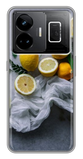 Чехол с принтом "Лимонное настроение" для Realme GT3