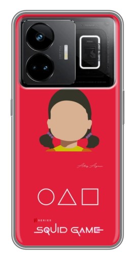 Чехол с печатью "Лицо куклы" для Realme GT3