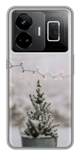 Силиконовый чехол с изображением "Маленькая елка" для Realme GT3
