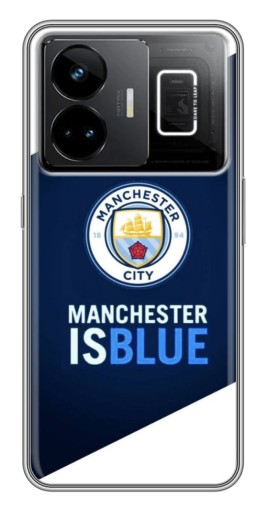 Чехол с печатью "Manchester is Blue" для Realme GT3