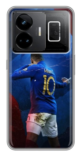 Силиконовый чехол с изображением "Мбаппе в Франции" для Realme GT3