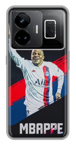 Силиконовый чехол с изображением "Mbappe в ПСЖ" для Realme GT3