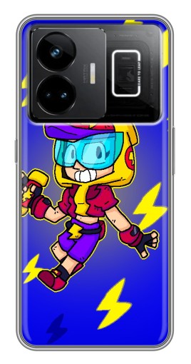 Чехол с печатью "Молниеносная MAX" для Realme GT3