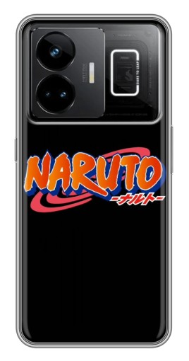 Чехол с печатью "Надпись Naruto" для Realme GT3