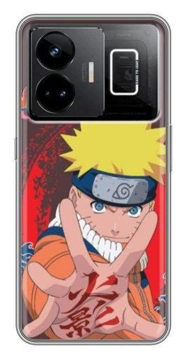 Чехол с принтом "Naruto атакует" для Realme GT3