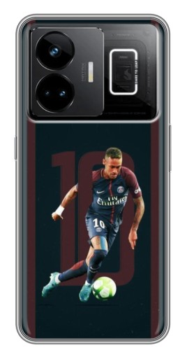 Силиконовый чехол с изображением "Неймар 10" для Realme GT3