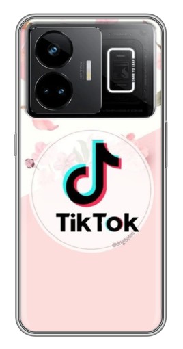 Чехол с картинкой "Нежный принт" для Realme GT3