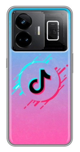 Чехол с печатью "Нота ТикТок" для Realme GT3