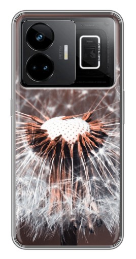 Чехол с картинкой "Одуванчик вблизи" для Realme GT3