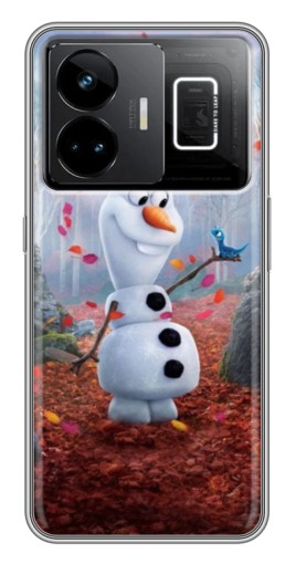 Силиконовый чехол с изображением "Олаф" для Realme GT3