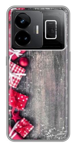 Чехол с принтом "Подарочный фон" для Realme GT3