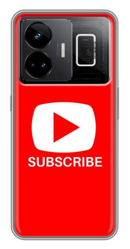 Чехол с принтом "Подписаться" для Realme GT3