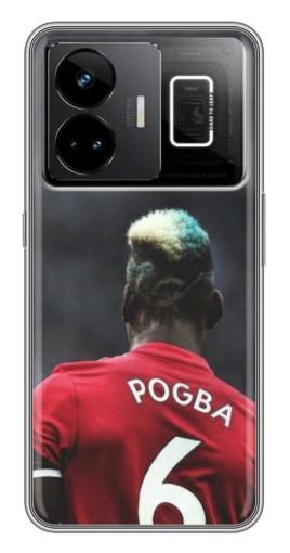 Силиконовый чехол с изображением "Pogba 6" для Realme GT3