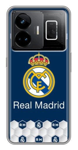 Чехол с принтом "Реал Мадрид значок" для Realme GT3