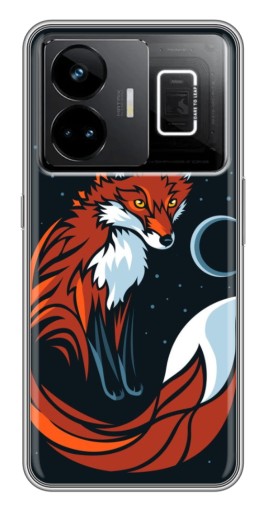 Чехол с картинкой "Рыжая лиса" для Realme GT3