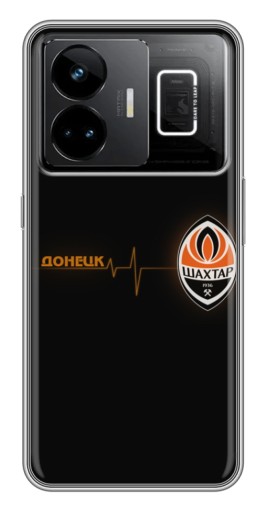 Силиконовый чехол с изображением "Шахтер в сердце" для Realme GT3