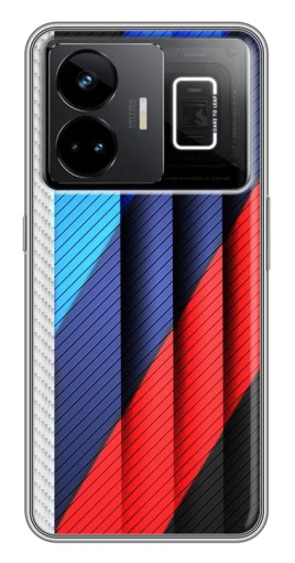 Чехол с принтом "Цвета лого БМВ" для Realme GT3