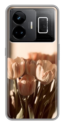 Чехол с картинкой "Тюльпаны на солнце" для Realme GT3