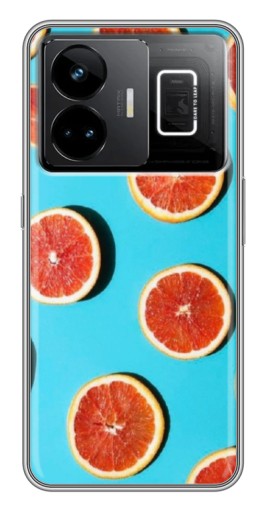 Чехол с картинкой "Яркие грейпфруты" для Realme GT3