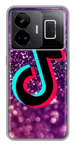 Чехол с принтом "Яркий ТикТок" для Realme GT3