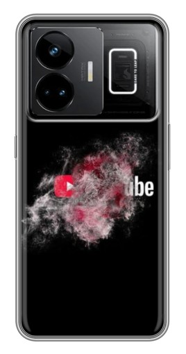 Силиконовый чехол с изображением "Яркий Ютуб" для Realme GT3